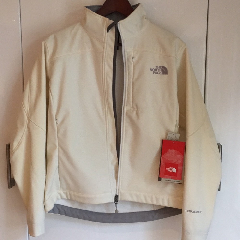 Ladies White North Face Jacket